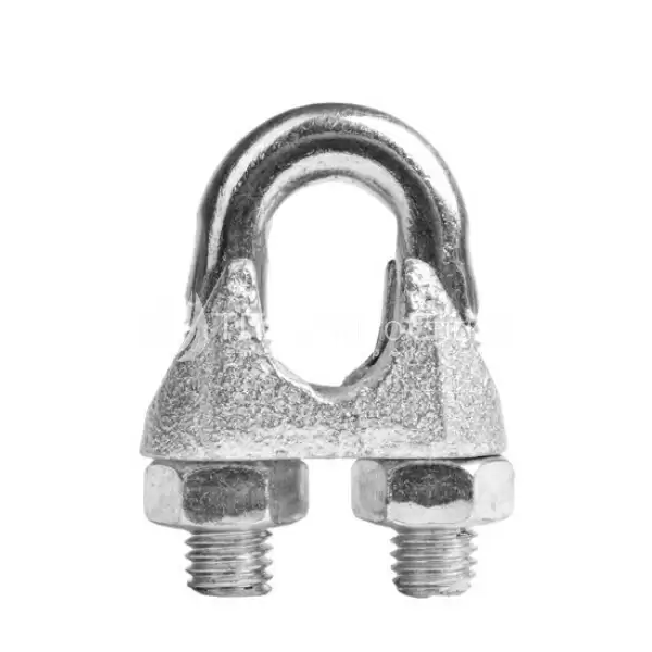 Зажим канатный TOR ф=16 мм DIN 741 (Q) в наличии Зажим канатный TOR ф=16 мм DIN 741 (Q)