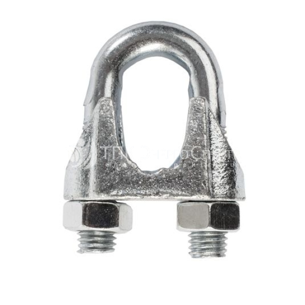 Зажим канатный TOR ф=32 мм DIN 741 в наличии Зажим канатный TOR ф=32 мм DIN 741